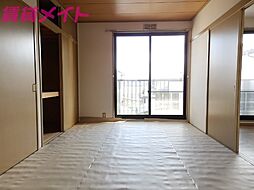 近鉄名古屋線 楠駅 徒歩5分の賃貸アパート 1階3DKのリビング/ダイニング