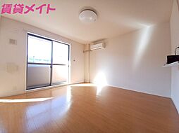 JR関西本線 河原田駅 徒歩22分の賃貸アパート 1階2LDKのリビング/ダイニング