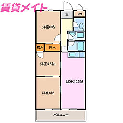 ダンファームリン鈴鹿 2階