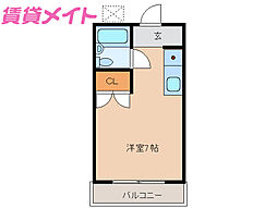 ワールド北鹿島 2階