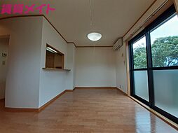 グリーンヒルズＢ棟 1階ワンルームのリビング/ダイニング