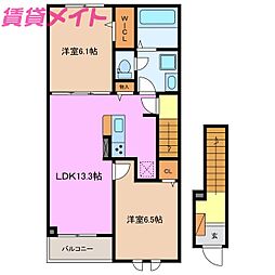 リリックハイム　Ａ棟 2階