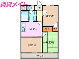 メープルリーフ 2階