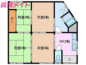 間取り：224007383027