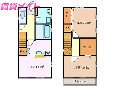 間取り：224007610985