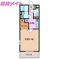 プチフォレスト能褒野 1階