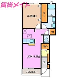 グレイス ヒルI 1階