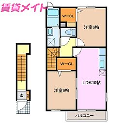 ミルトフリーデIII 2階