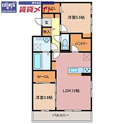 ディーシャンブル南丸之内Ｂ棟 3階