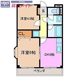 リンピア桜橋 3階