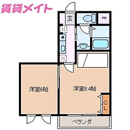 ヴェルドミール 2階