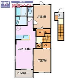 ウォーリックスクエア IV 2階