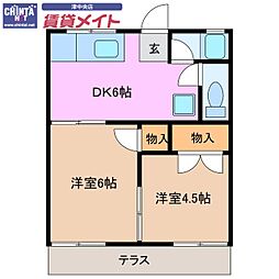 ＫＭマンション 1階