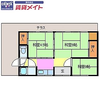 間取り：224006640787