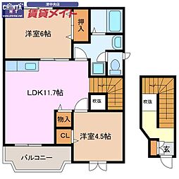 グリーンヒルズB棟 2階/-