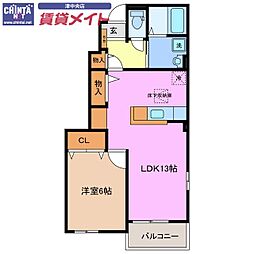 クレア　III 1階/-