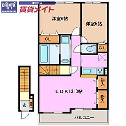 ラーツゥー・デル・マーレ II 2階/-
