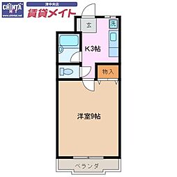 エスポワールマンション 4階/-