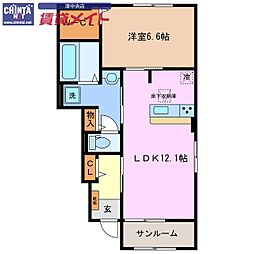 アンジェラ A 1階/-