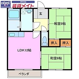 レイクサイドヴィラE棟 2階