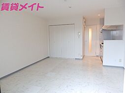 クレセントムーン 2階ワンルームのリビング/ダイニング