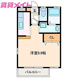 メゾンマジョラムB 1階