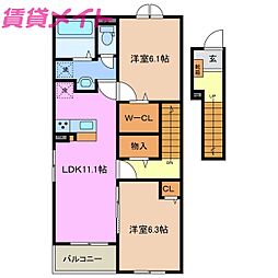ベルメゾン シャトン I 2階