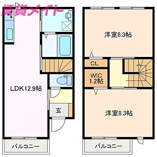 間取り：224007133365