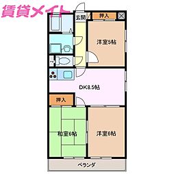 レジデンス優珈里 2階