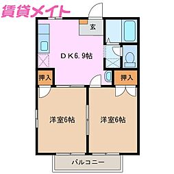 アーバンハイツＢ 1階