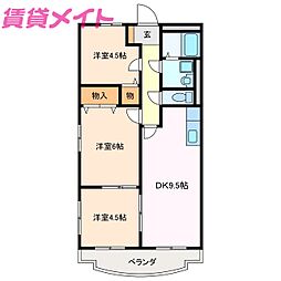 メゾンクラージュ 2階