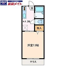 カーサ江島IIA棟 1階/-