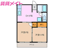 ルフラン貴城 1階