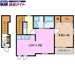 カーサ・イリーデII 2階