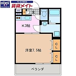 ピアーチェII 2階/-