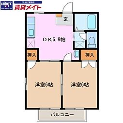 アーバンハイツＢ 1階