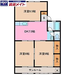 コーポ千代崎 2階