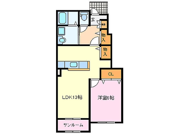 同じ建物の物件間取り写真 - ID:224004809368