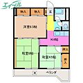 エイワハイツ3階4.5万円