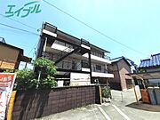 宇治山田駅より徒歩15分 築34年5ヶ月 3階建の賃貸物件