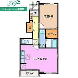 ラ・カンパーニャ　Ａ棟 1階