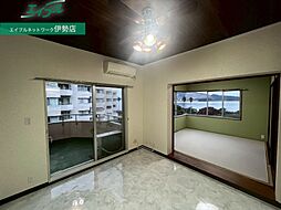 フジタ鳥羽マンション 4階2DKのリビング/ダイニング