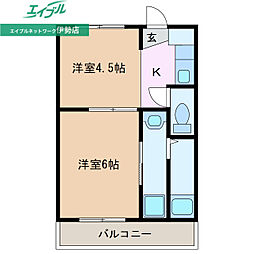 ヴィラナリー小俣2号棟 1階