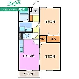 メゾン浜郷　Ａ棟 1階/-