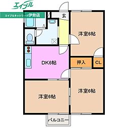 ウッディーベルB棟 1階