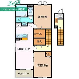 カーサ ヴィオーラ II 2階