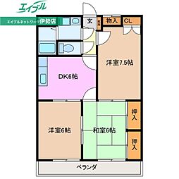 ワンエイム 2階/-