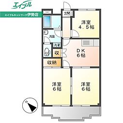 クィーンパレスA棟 2階
