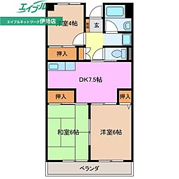 近畿マンション 5階