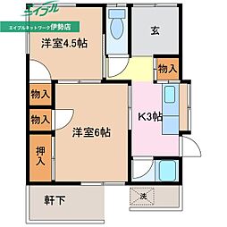 西岡貸家 A